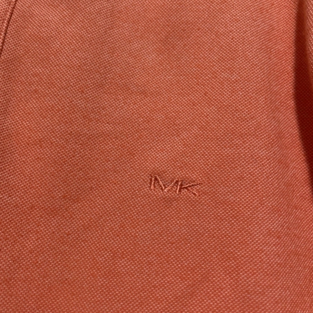 Michael Michael Kors Mens Size Small Orange Polo - Picture 4 of 11